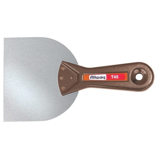 Picture of ALLWAY TOOLS INC T45 Allway Steel Taping Knife 4.5 in. W - Total Qty: 1010 (PK-10-EA)