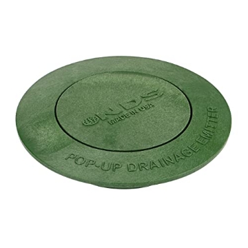 Picture of Nds 420C NDS 420C Pop-Up Drainage Emitter, fits 3-Inch and 4-Inch Sewer and Drain Fittings, Works with Drainage Systems Including Catch Basins and Channel Drains, Green (EA)