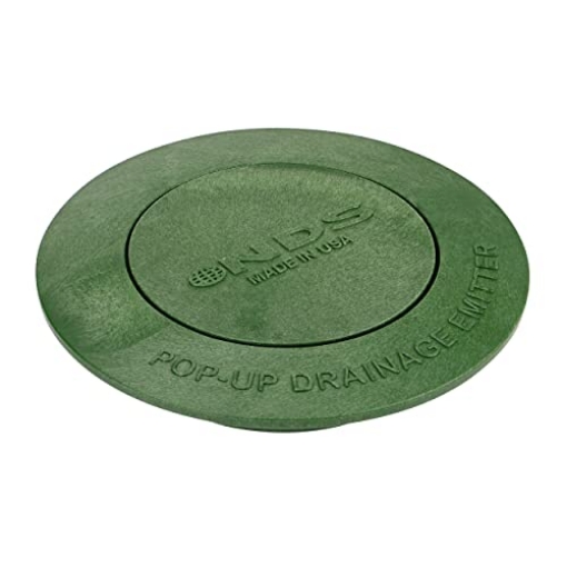 Picture of Nds 420C NDS 420C Pop-Up Drainage Emitter, fits 3-Inch and 4-Inch Sewer and Drain Fittings, Works with Drainage Systems Including Catch Basins and Channel Drains, Green (EA)