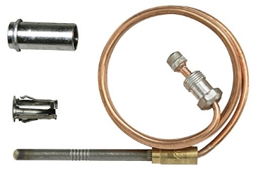 Picture of HONEYWELL(R) CQ100A1021 Resideo CQ100A1021 18-Inch Replacement Thermocouple for Gas Furnaces, Boilers and Water Heaters, Copper (EA)