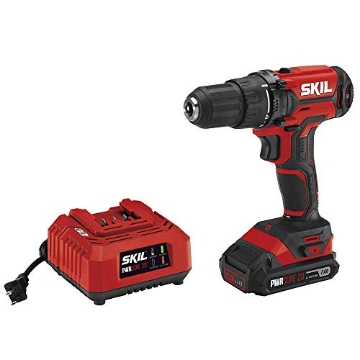 Picture of Skil DL527502 SKIL 20V 1/2 Inch Cordless Drill Driver Includes 2.0Ah PWR CORE 20 Lithium Battery and Charger - DL527502 (EA)