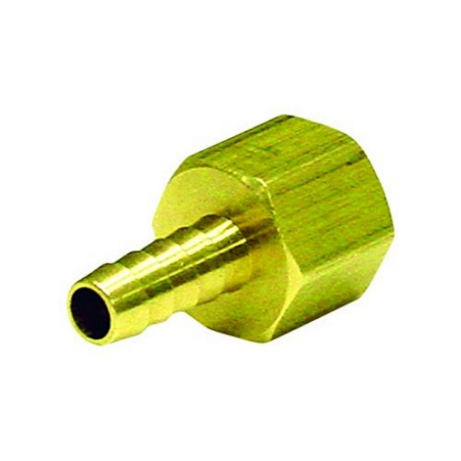 Picture of JMF COMPANY 4504478 JMF Brass Adapter 5/16 in. Dia. x 3/8 in. Dia. Yellow 1 pk (PK-5-EA)