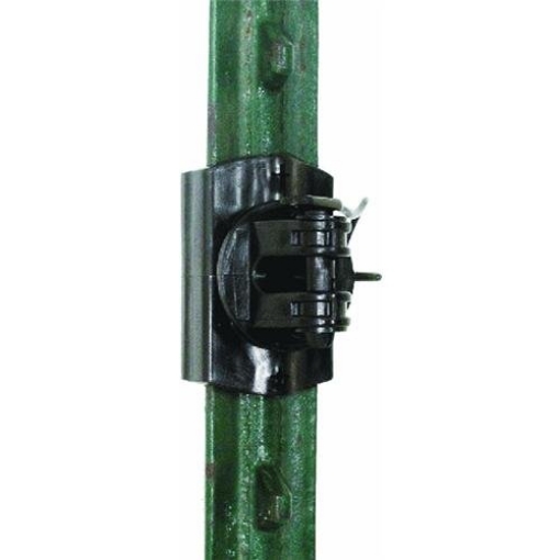 Picture of GALLAGHER G681034 Gallagher G681034 Electric Fence Insulator, Snap-On, Black, 20-Pk. - Quantity 20 (EA)