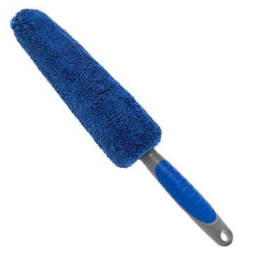 Picture of Viking 862600 VIKING Wheel Brush or Rim Brush for Car, Metal Free, Blue, 2.5 Inch x 14.3 Inch (EA)