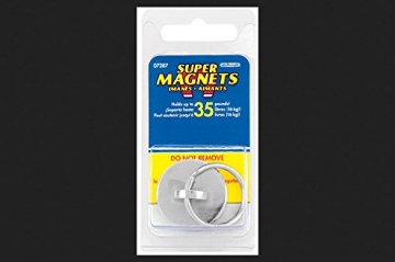 Picture of Magnet Source 07287 Master Magnetics American Science & Surplus 07287 1.125 X 0.2 Neodymium Key Chain Magnet (EA)