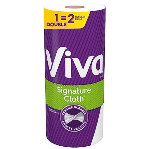 Picture of Viva 54874 Viva Signature Cloth Paper Towels, Choose-A-Sheet - 1 Double Roll (94 Sheets per Roll) (EA)