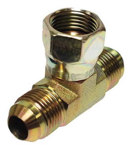 Picture of Apache At Home 39036016 Apache Steel T-Hydraulic Adapter 1/2 in. Dia. x 1/2 in. Dia. 1 pk (EA)