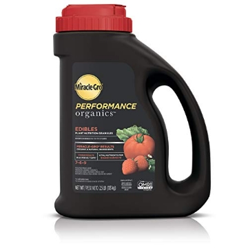 Picture of Miracle Gro 3005510 Miracle-Gro Performance Organics Edibles Plant Nutrition Granules - Plant Food with Natural & Organic Ingredients, for Tomatoes, Vegetables, Herbs and Fruits, 2.5 lbs. (EA)