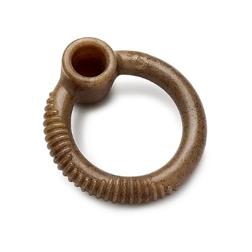 Picture of BENEBONE LLC 570244 Benebone Ring Durable Dog Chew Toy for Aggressive Chewers, Real Bacon, Made in USA, Medium (EA)