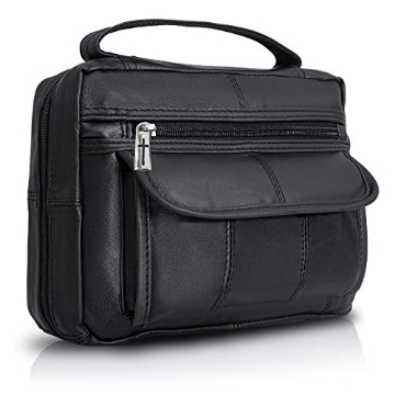 Picture of Bf Systems LULBIBLE2 B&F Embassy Black Solid Genuine Leather Bible Cover (EA)