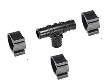 Picture of FLAIR-IT 30827 Flair-It Central PEXLOCK 30827 Tee 3/4", Black (EA)