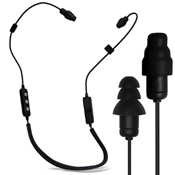 Picture of INNATE DEVICES PL-BB Plugfones Liberate 2.0 Wireless Bluetooth in-Ear Earplug Earbuds - Noise Reduction Headphones with Noise Isolating Mic and Controls (Black & Gray) (EA)