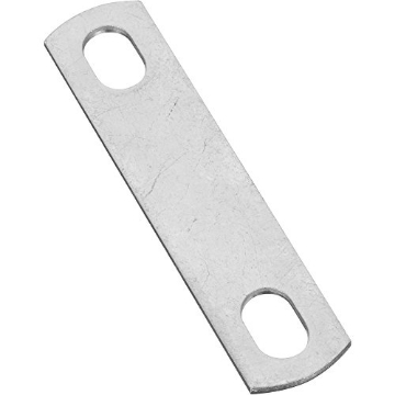 Picture of National/Spectrum Brands N222-323 National Hardware N222-323 2191 U Bolt Plates in Zinc, 5/16" x 2" (EA)