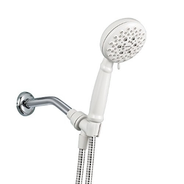 Picture of Moen 23046W Moen Banbury Glacier White 5-Spray Handshower, High-Pressure Handheld Bathroom Shower Head, 23046W (EA)