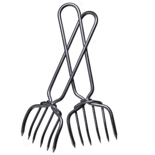 Picture of BEAR PAW PRODUCTS INC 44070A Grill Mark Silver Meat Claws (EA)
