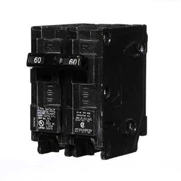 Picture of Siemens Q260 Siemens Q260 60-Amp Double Pole Type QP Circuit Breaker, Black (EA)