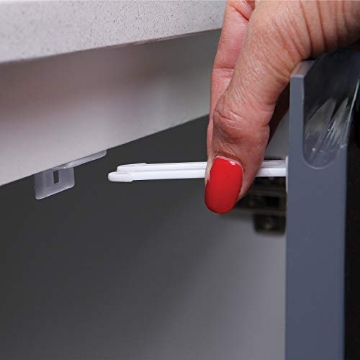 Picture of Dreambaby L112 Dreambaby Twin Pin Latches, White (2 Pack) (EA)