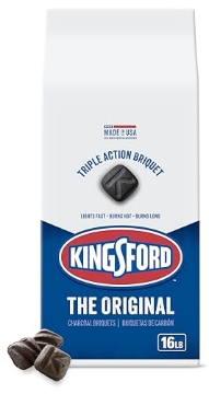 Picture of KINGSFORD CO 32103 Kingsford Original Charcoal Briquettes, BBQ Charcoal for Grilling, 16 Pounds (Package May Vary) (EA)