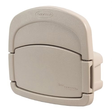 Picture of SUNCAST DHH150 Suncast CPLDHH15000 Deluxe Garden Hangout with 150-Foot Capacity And Enclosed Storage Compartment, DHH150 Hose Hanger, No Size, Light Taupe (EA)