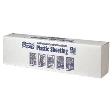 Picture of FILM-GARD 626061 Covalence Plastics 6ML BLK 20X50 20-by-50-Foot 6-Millimeter Black Tyco Polyethylene Plastic Sheeting (EA)