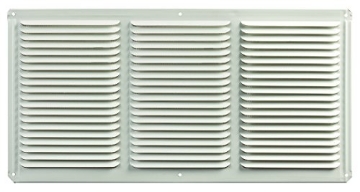 Picture of LL BUILDING PRODUCTS EAC16X8W LL Building Products Eave Vent 16x8in Wht Alum Scr (EA)