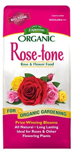 Picture of Espoma Company - Naturals RT4 Espoma Organic Rose-Tone 4-3-2 Organic Fertilizer for All Types of Roses and Other Flowering Plants. Promotes Vigorous Green Growth and Abundant Blooms. 4 lb. Bag (EA)