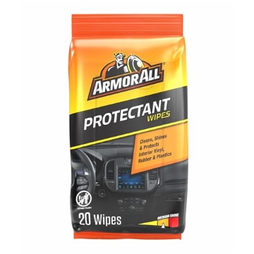 Picture of Armor All Marine & Watersports 18241 Armor All Original Protectant Wipes , Interior Car Cleaning Wipes with UV Protection Against Cracking and Fading, 20 Count (EA)