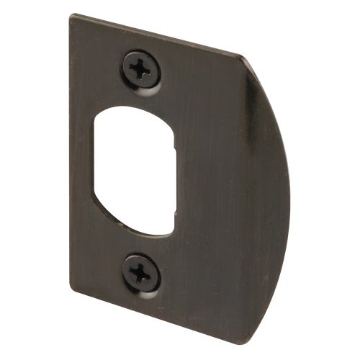 Picture of Prime E2308 Prime-Line E 2308 Antique Brass Plated, Dead Latch Door Strike (Single Pack) (EA)