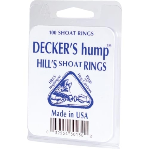 Picture of DECKER MFG COMPANY 2 Decker 2 Shoat Hill's Hump Rings, 100 Count (EA)