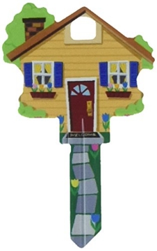 Picture of LUCKY LINE PRODUCTS INC B105S Lucky Line SC1 Home Key Blank, Multicolor, Brass, 1 Pack (PK-5-EA)