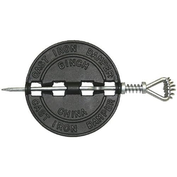 Picture of US STOVE CO D-6 US Stove D6 Cast Iron Damper, 6-Inch (EA)