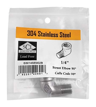 Picture of SMITH-COOPER 4638102010 Smith Cooper Strt ELBW 90D 1/4" (EA)