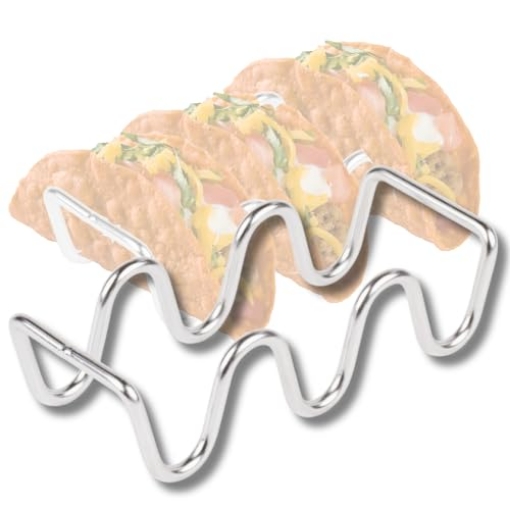 Picture of TABLECRAFT PRODUCTS COMPANY INC TRW34 TableCraft Products TRW34 Taco Taxi, Wire Stainless Steel, 3-4 (EA)