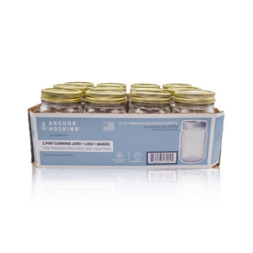 Picture of ANCHOR HOCKING LLC HCT1216-G 12PK- 1 PINT/16 OZ. CANN (EA)