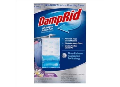 Picture of Wm Barr & Company FG80LVSB DampRid Hanging Moisture Absorber Lavender Vanilla Scent 15.4 oz (PK-6-EA)