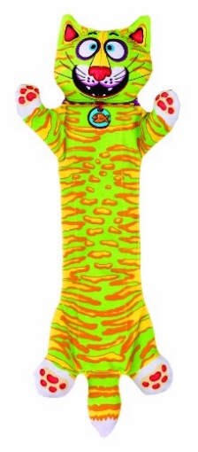 Picture of Fat Cat 660344 Bamboo Fat Cat DAM660344 Fat Cat Strapping Flip-Flop Yankers Pet Toy,Assorted colors (EA)