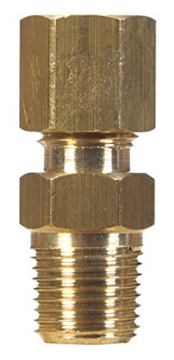 Picture of JMF COMPANY 4338356 JMF 7/8 in. Compression x 3/4 in. Dia. Male Brass Adapter (EA)