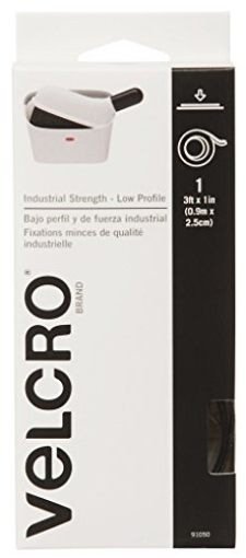 Picture of VEK 91050 Velcro 91050 1" X 3" Black Sticky Tape3 (EA)