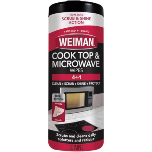 Picture of Weiman Products, LLC 90A Weiman Cooktop & Microwave Cleaning Wipes - 30 Count (EA)