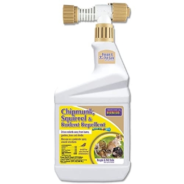 Picture of BONIDE PRODUCT 868 Bonide Chipmunk, Squirrel & Rodent Repellent, 32 oz Ready-to-Spray for Outdoor Use, Deter from Lawn & Garden (EA)