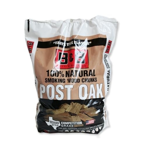 Picture of B&B CHARCOAL 00132 B&B Charcoal 8023372 Oak Wood Smoking Chunks44; 549 cu. in. (EA)