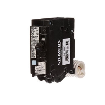 Picture of Siemens Q115DF Siemens Q115DF 15-Amp Afci/Gfci Dual Function Circuit Breaker, Plug on Load Center Style (EA)
