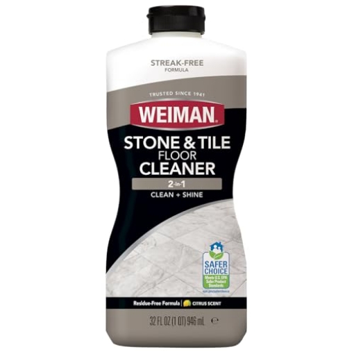 Picture of Weiman Products, LLC 525 Weiman Stone Tile and Laminate Cleaner - 32 Ounce - Professional Tile Marble Granite Limestone Slate Terra Cotta Terrazzo and More Stone Floor Surface Cleaner (EA)