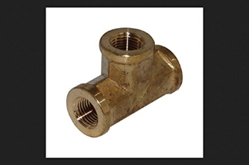 Picture of JMF COMPANY 4505723 JMF 3/8 in. FPT X 3/8 in. Dia. FPT Brass Tee (EA)