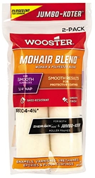 Picture of WOOSTER RR304-4-1/2 Wooster Brush RR304-4-1/2 Jumbo-Koter Mohair Blend Roller 1/4-Inch Nap, 2 Pack, 4-1/2-Inch (EA)