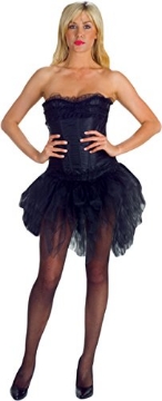 Picture of Underwraps Child Code UR29535 Morris Costumes Tutu Black Short Front Long Ba (EA)