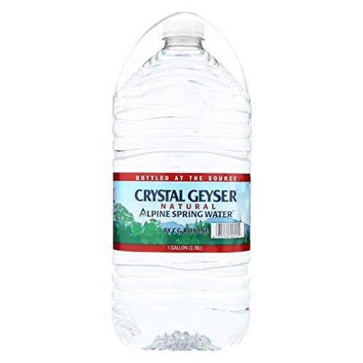 Picture of CG ROXANE LLC 12514 Crystal Geyser Alpine Spring Water, 128 Fl Oz Bottles (Pack of 6), Total: 768 Fl Oz (PK-6-EA)
