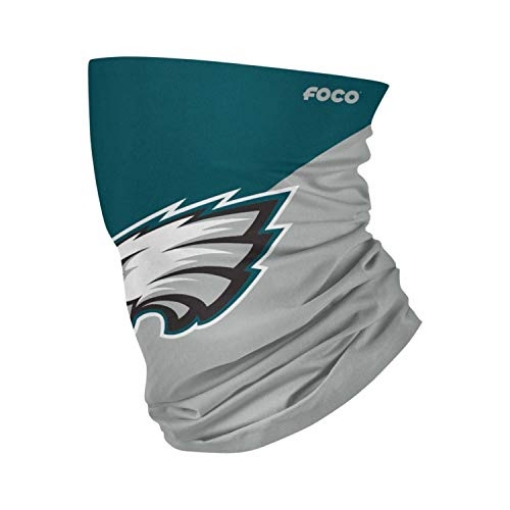 Picture of TEAM BEANS LLC 194751392740 FOCO NFL Philadelphia Eagles Neck Gaiter, One Size, Big Logo (EA)