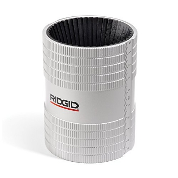 Picture of Ridge Tool Company 29993 Ridgid 29993 227S Stainless Steel Pipe Reamer Tool, 1/2-inch to 2-inch Inner/Outer Reamer, Chrome, Small (EA)