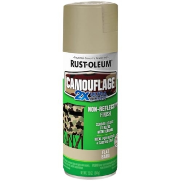 Picture of SP Richards HI 339004 Rust-Oleum 12 oz 339004 Sand Specialty 2X Camouflage Spray Paint (EA)
